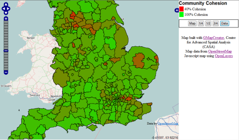 Open Layers Community Cohesion