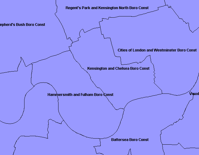 OS Free Parliamentary Constituencies